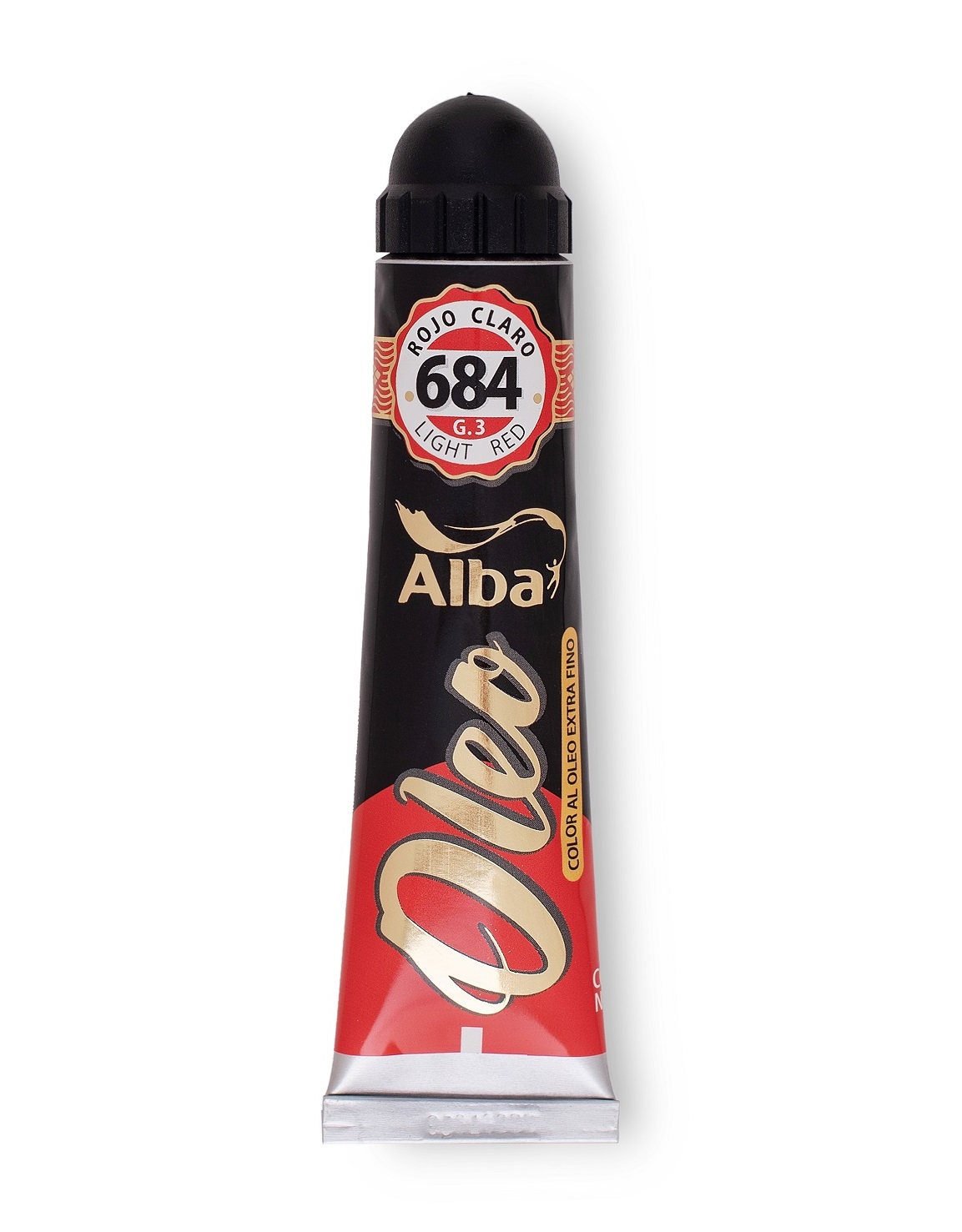 Oleo profesional alba 60 ml g3 684 rojo claro - 60 ML - Alba Artística